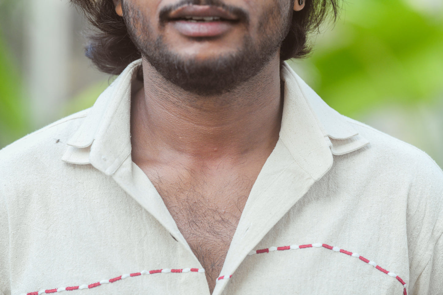 KC Maroon Cording Shirt