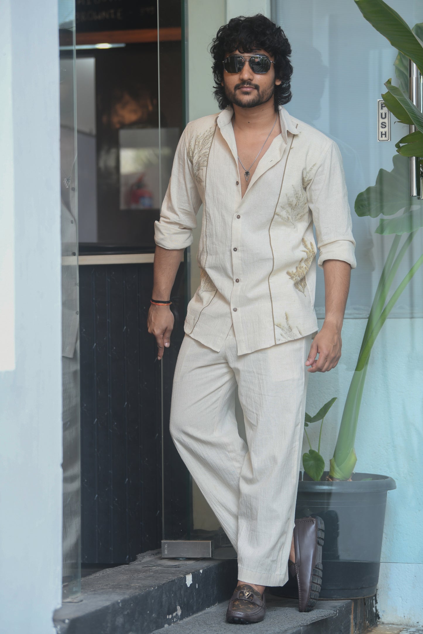 Pure Kala cotton Relaxed Trousers