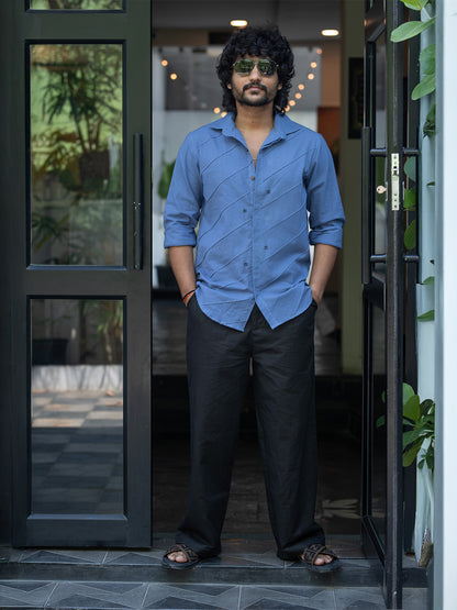 Indigo Threadroll Shirt
