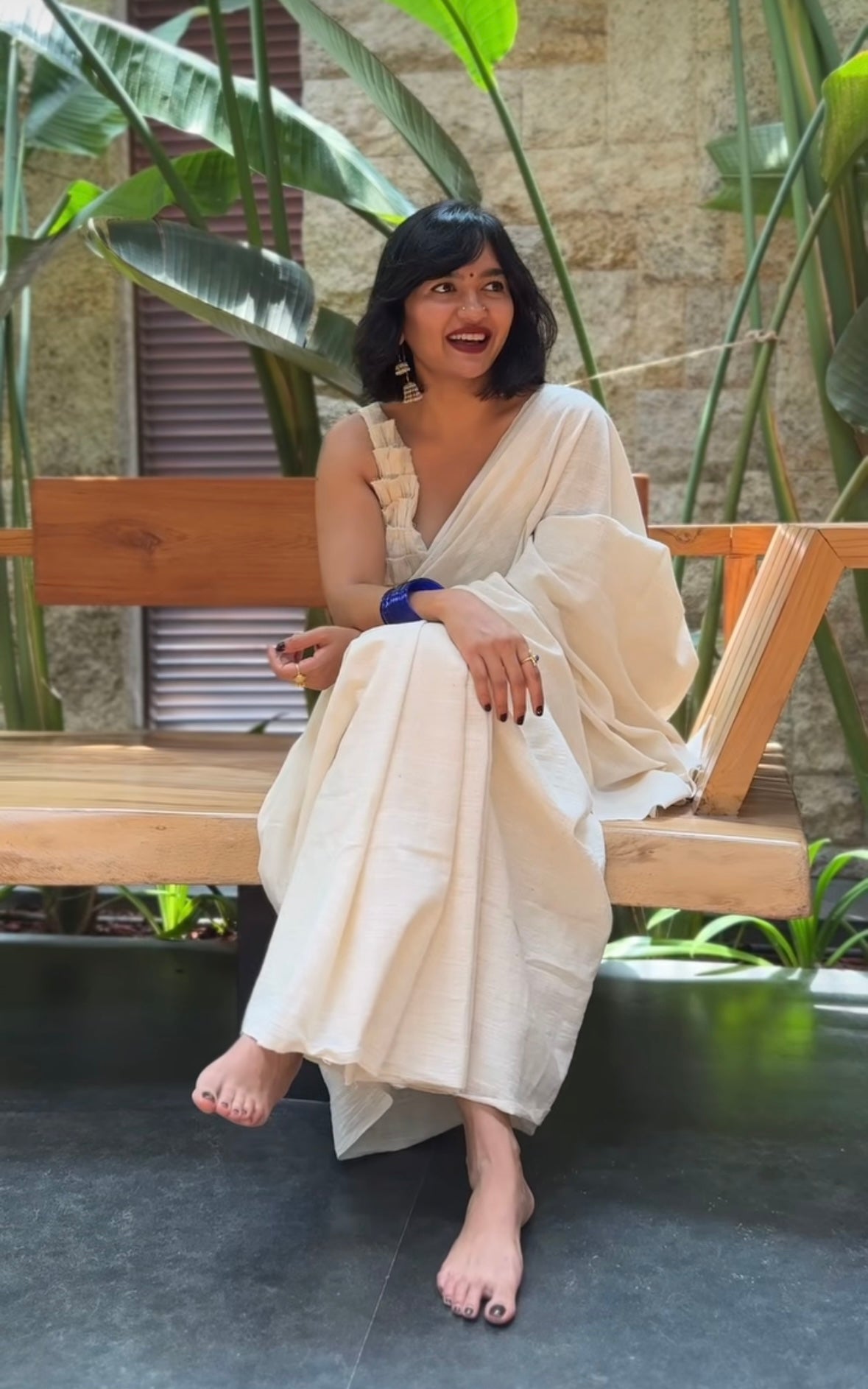 Eka blouse & Saree
