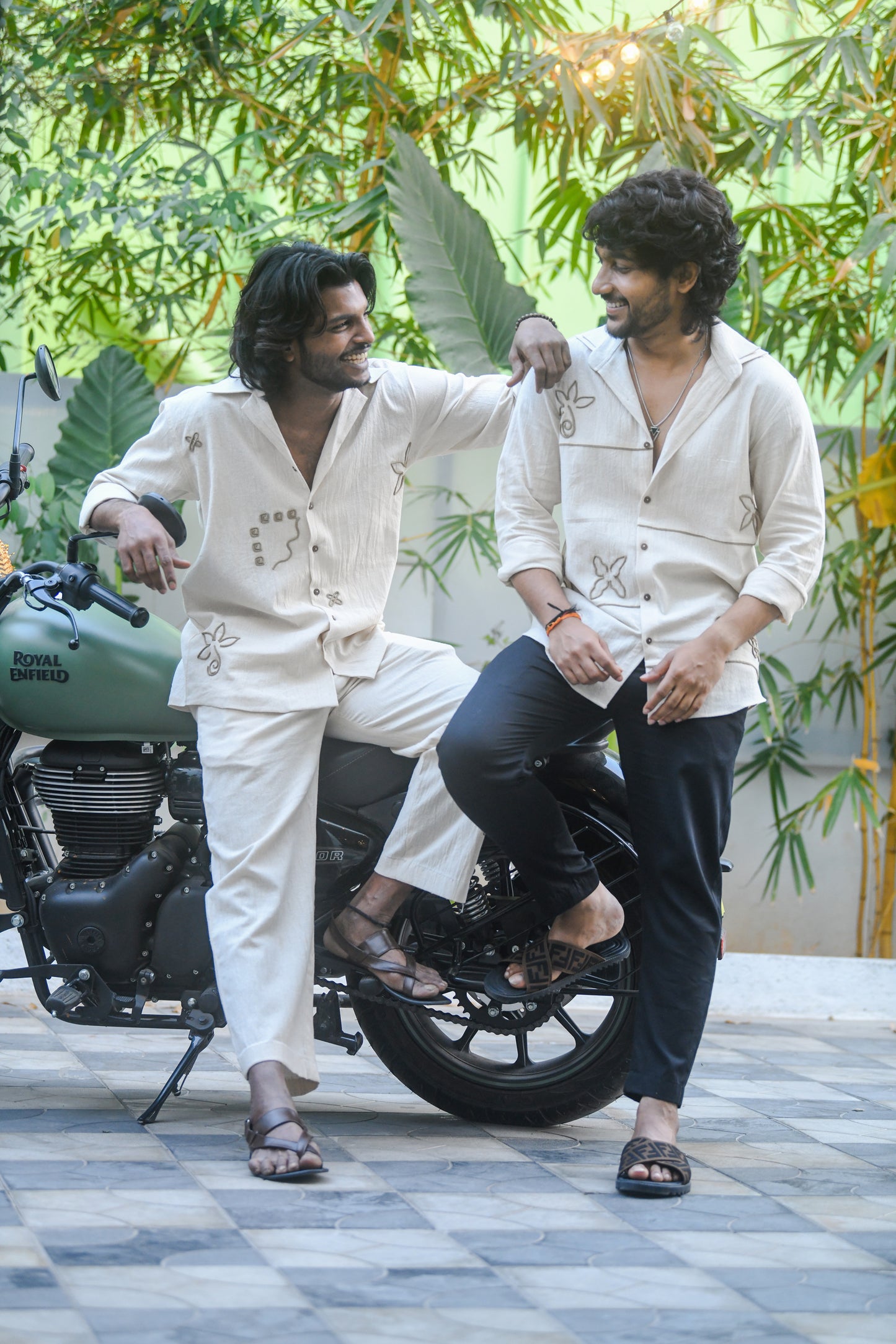 Oatmilk cording Shirt