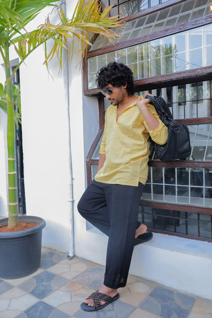 RC Mustard Kurta